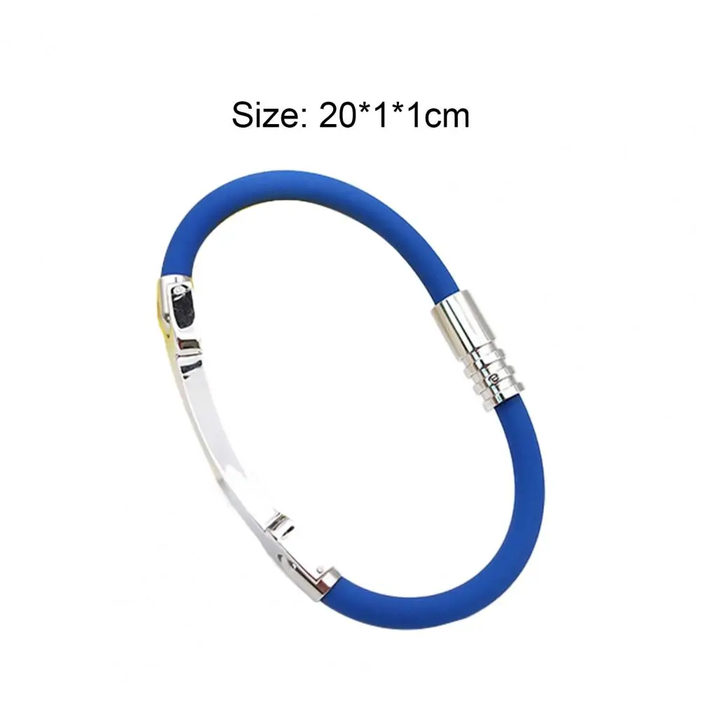 

New Anti-static Bracelet Silicone Unisex Waterproof Wristband Negative Ions Eliminate Human Body Static Electricity Wrist Strap