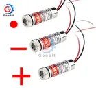 3-5 в регулируемый луч 650нм 5 МВт красная точкалинияпоперечный лазерный модуль головка стеклянный объектив Фокусируемый промышленный класс