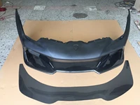 car accessories carbon fiber car parts front bumper lip bodykits for lamborghini huracan lp610