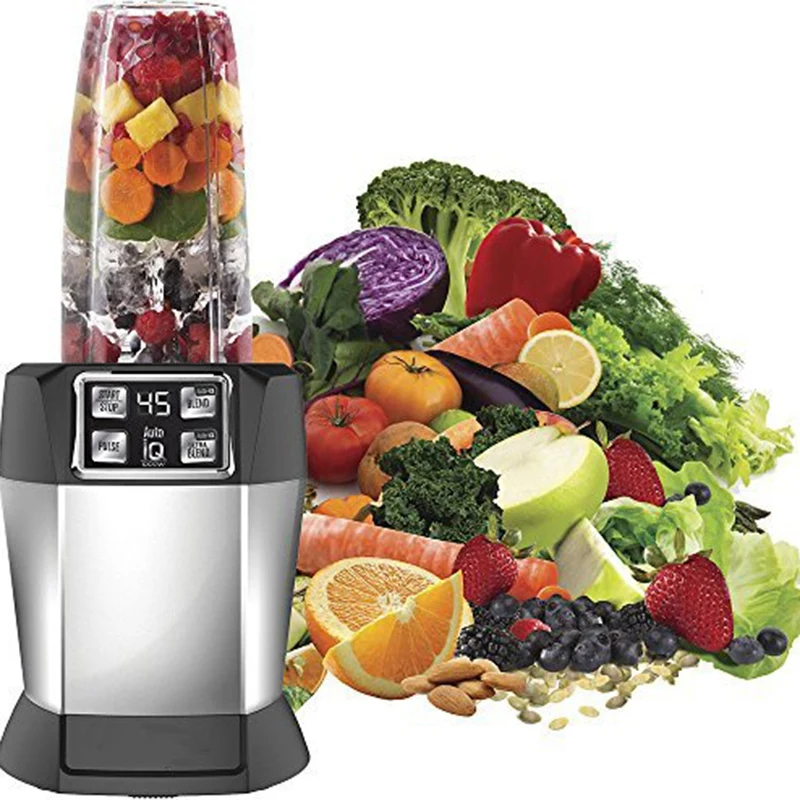 Сменная чашка для ниндзя объемом 16 унций одиночная блендера Nutri Ninja BL770 BL780 BL660 (2 шт.