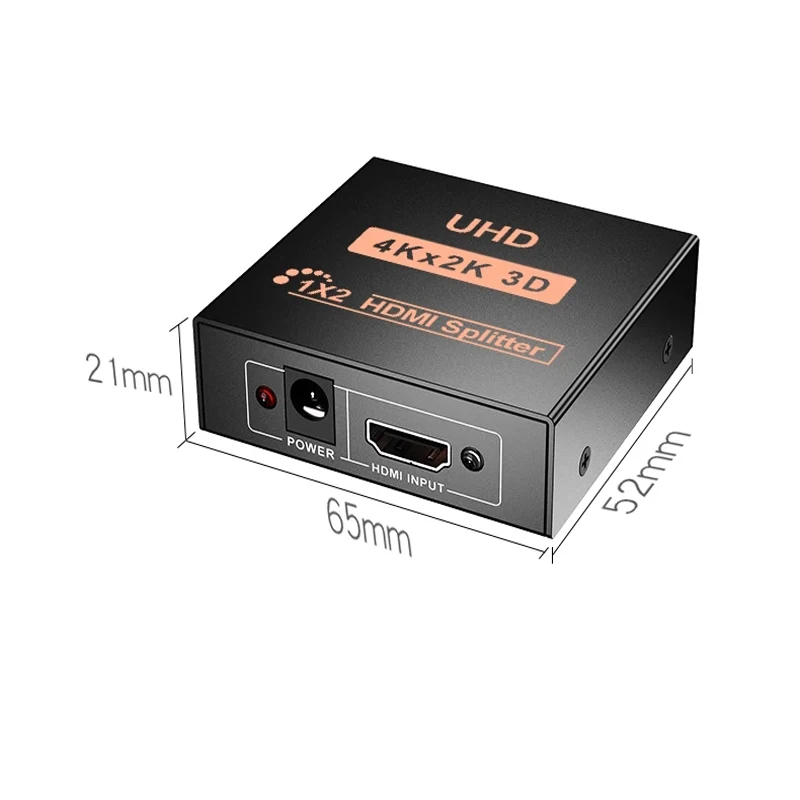 TJTAK 4K HDMI совместимый Splitter1x2 Full HD 1080P видео переключатель 1 в 2 Выход Усилитель
