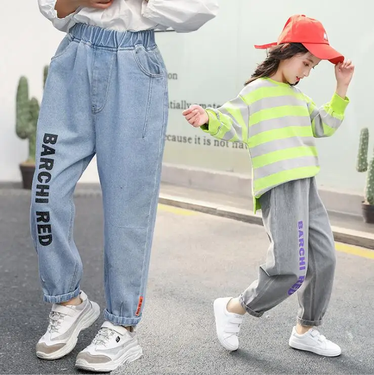 Брюки карго для девочек подростков на возраст 6 12 лет|Брюки| |