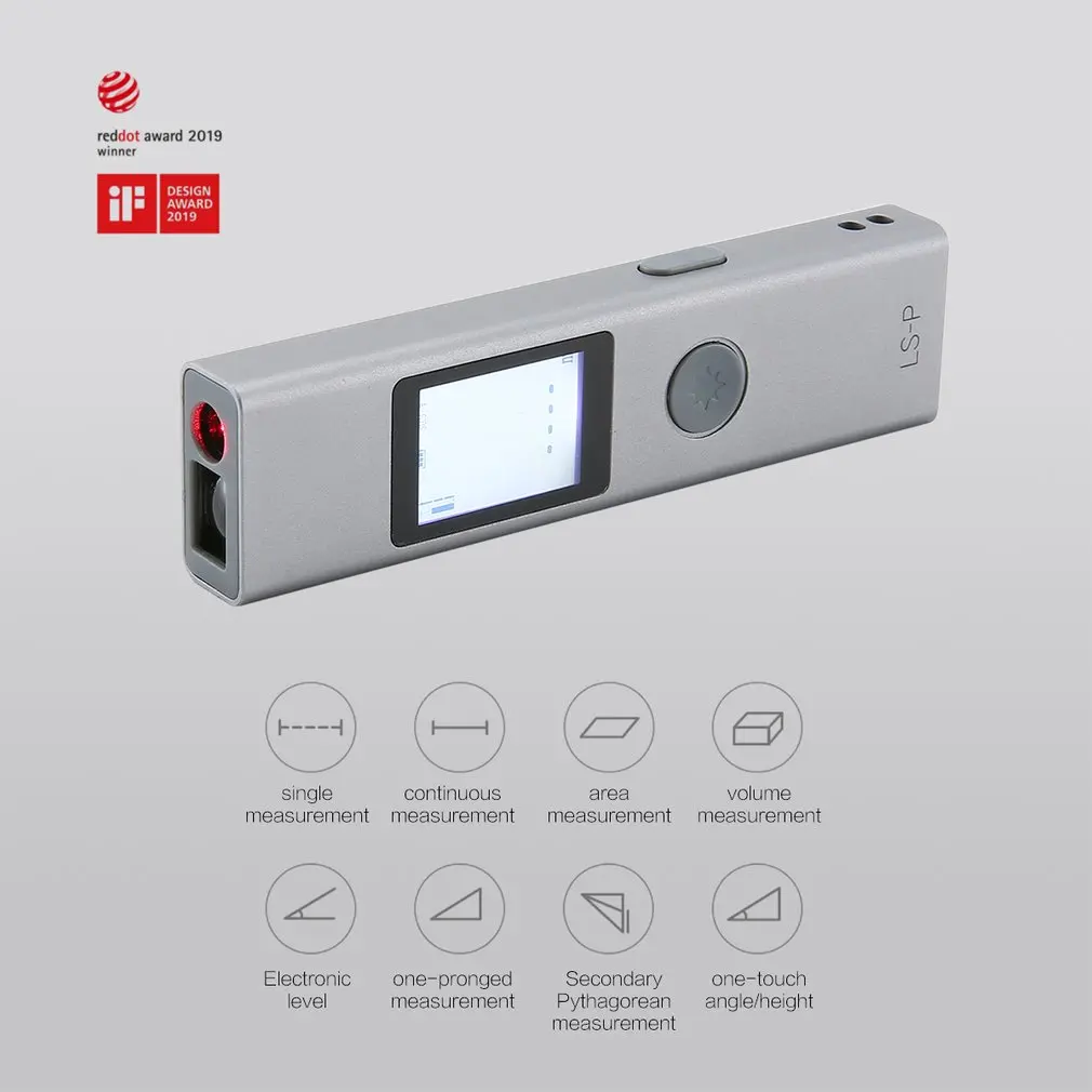 LS-P лазерный дальномер ручной измеритель расстояния электронный прибор для