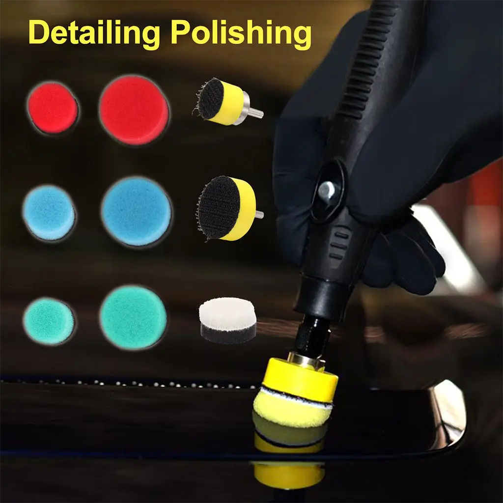 

16PCs Kit Buffing Polishing Pads Car Buffers Waxing Sealing Glaze Wax Paint
