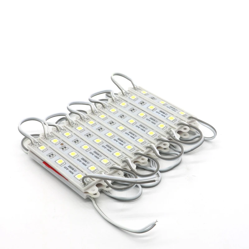 

SZYOUMY 5000 шт партия SMD 5050 LED Modulewaterproof LED подсветка для DIY Sign Letters DC12V 0,72 W 3 Led 75 мм * 12 мм