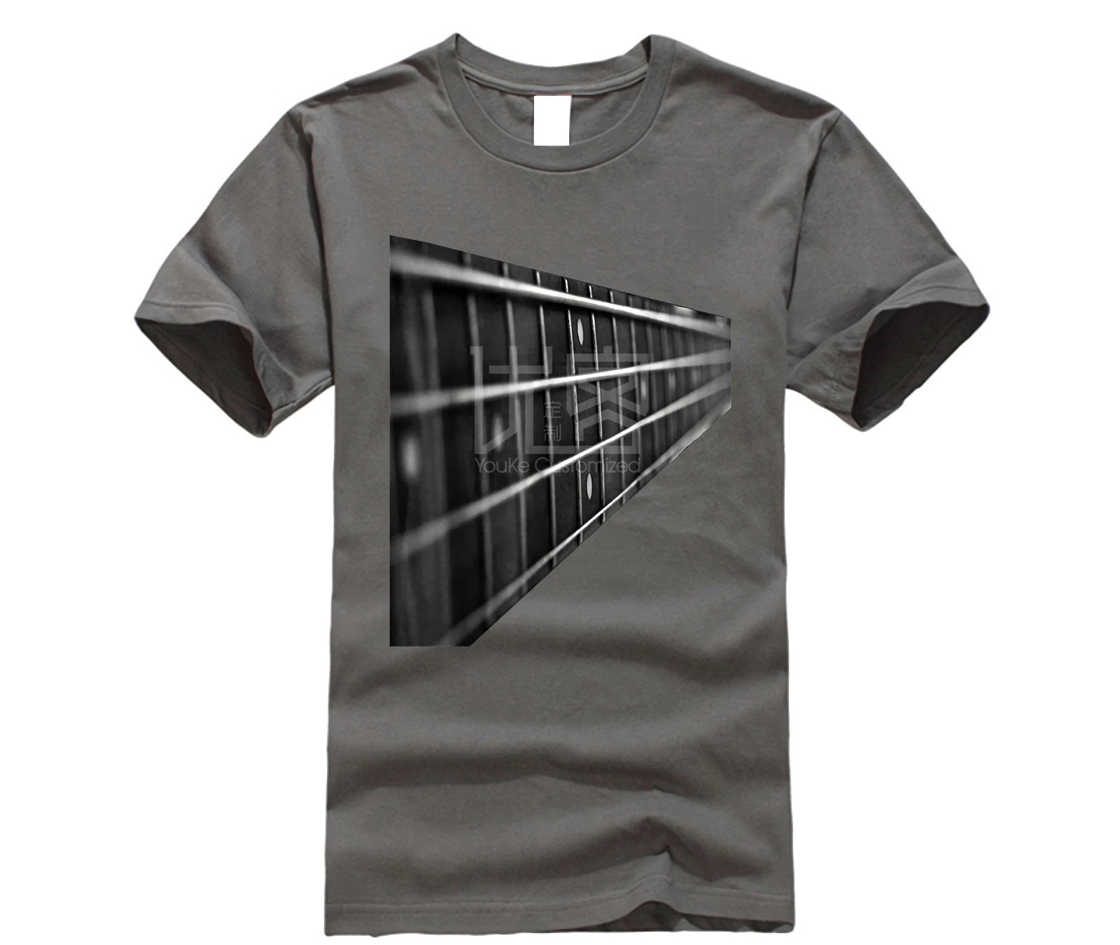 Брендовая мужская рубашка бас гитара Лад музыкальный плеер металл рок музыка