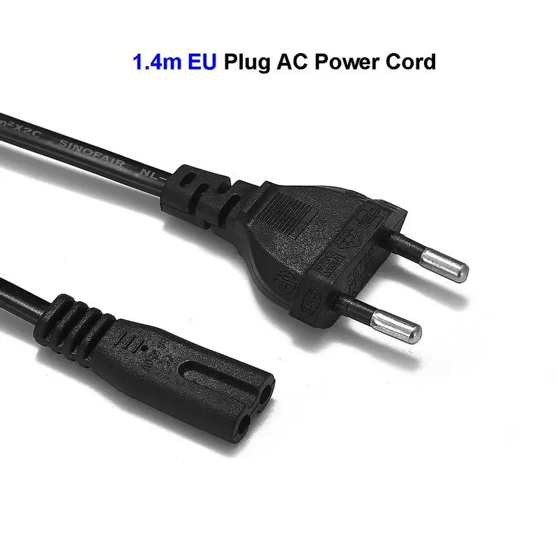 

Radio EU Power Cable AU US Figure 8 IEC C7 Power Supply Cord For Xbox one x Battery Charger Sony PSP 3 4 Console DVD Laptop