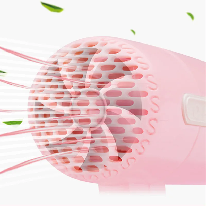 Мини фен портативный складной с ручкой компактный термостатический низким