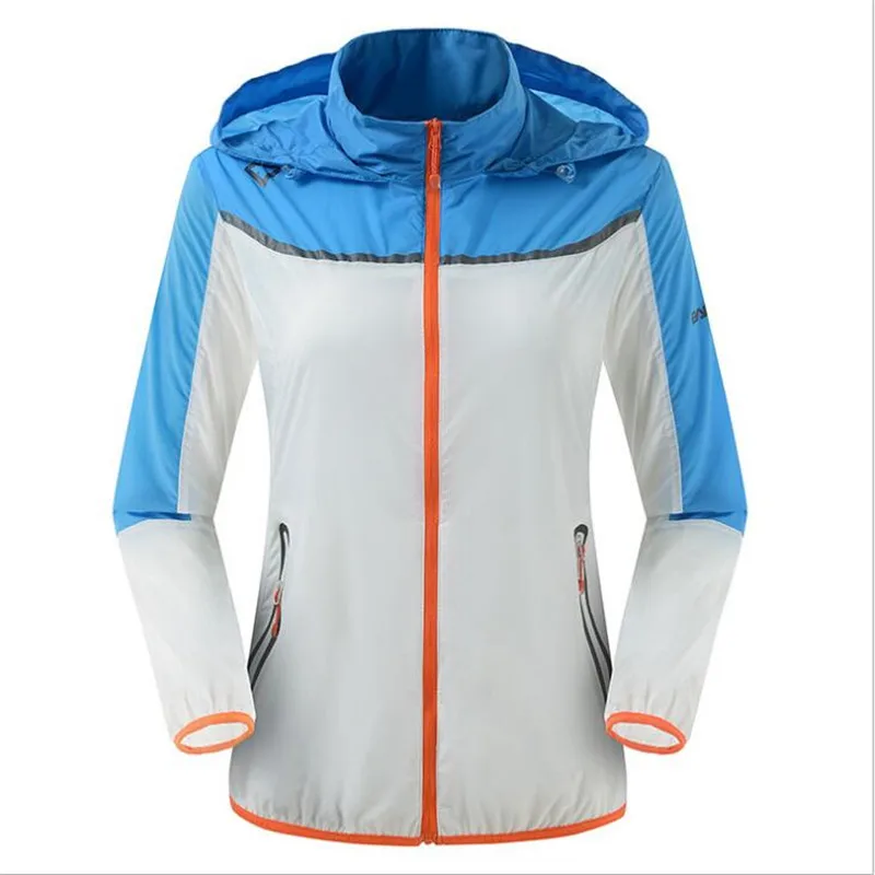 Уличная Водонепроницаемая Женская тонкая ветрозащитная дышащая анти-солнце УФ