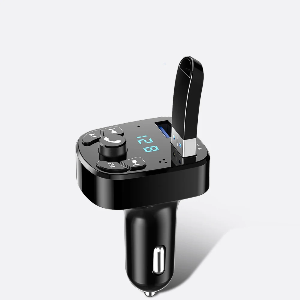 Автомобильный FM-трансмиттер с поддержкой Bluetooth 5 0 и двумя USB-портами |