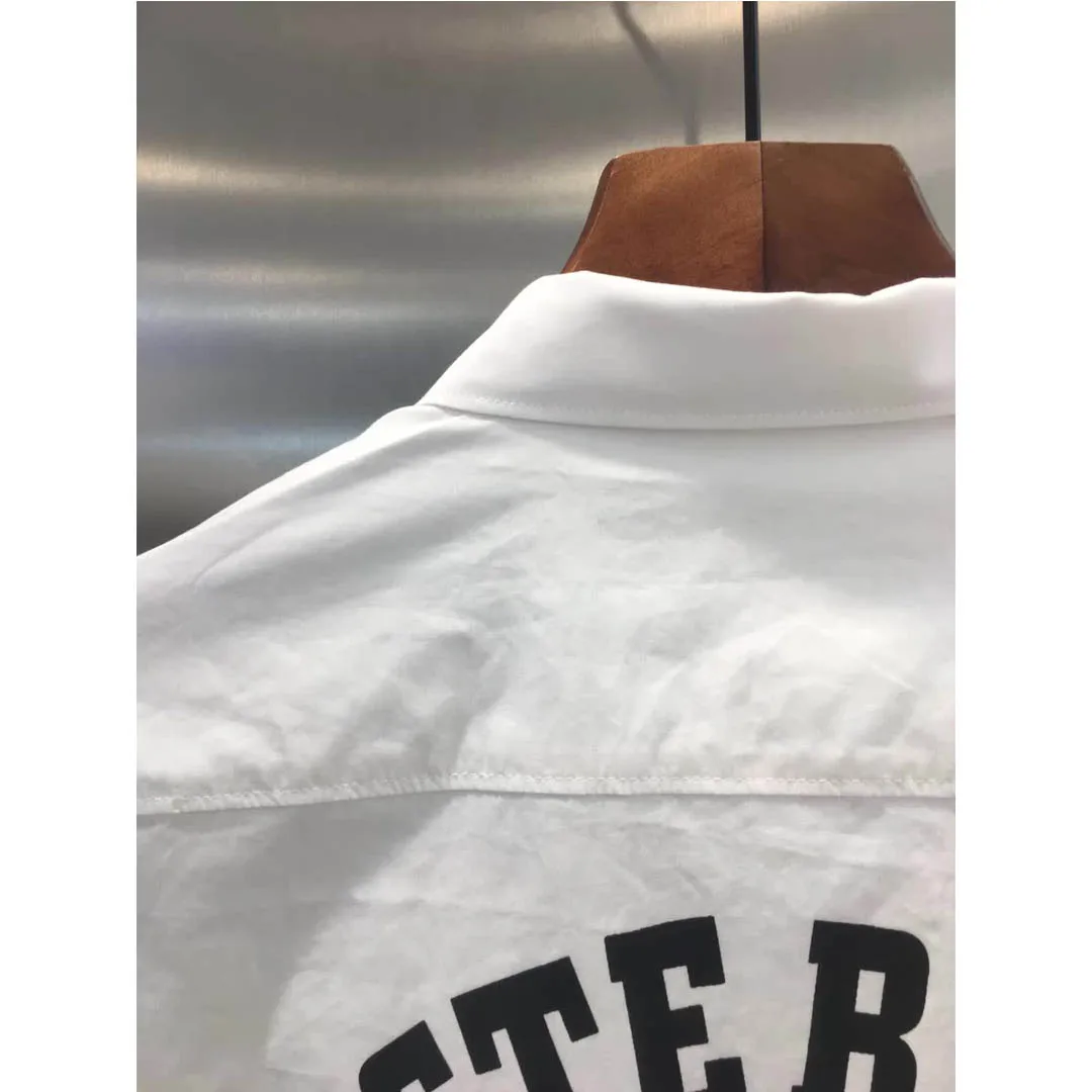 Мужские футболки Mastermind World t-shirt лучшее качество бурение логотип Mastermind тройники Япония Harajuku топы для женщин