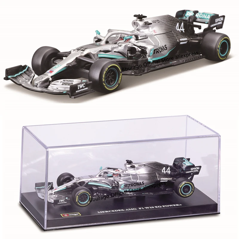 

Bburago 1:43 Mercedes-AMG F1 W10 EQ Power+ 2019 NO44 Alloy Luxury Vehicle Diecast Cars Model Toy Collection Gift