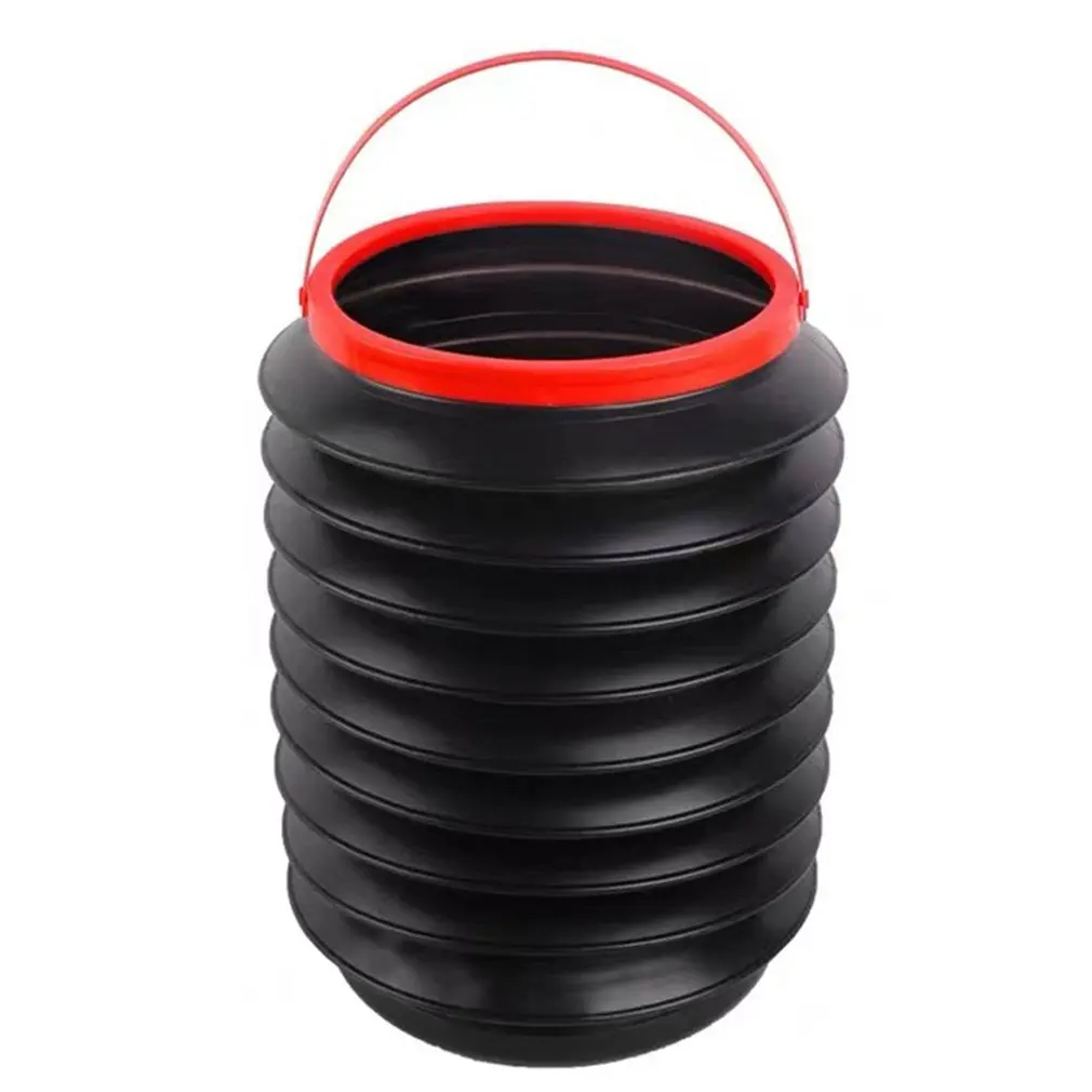 

Fad Car accessories retractable folding trash cans portable water storage buckets for cars outdoor fishing buckets car trash