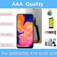 original for samsung galaxy a10 a105 a105f sm a105f a105fn lcd display screen replacement digitizer assembly with frame