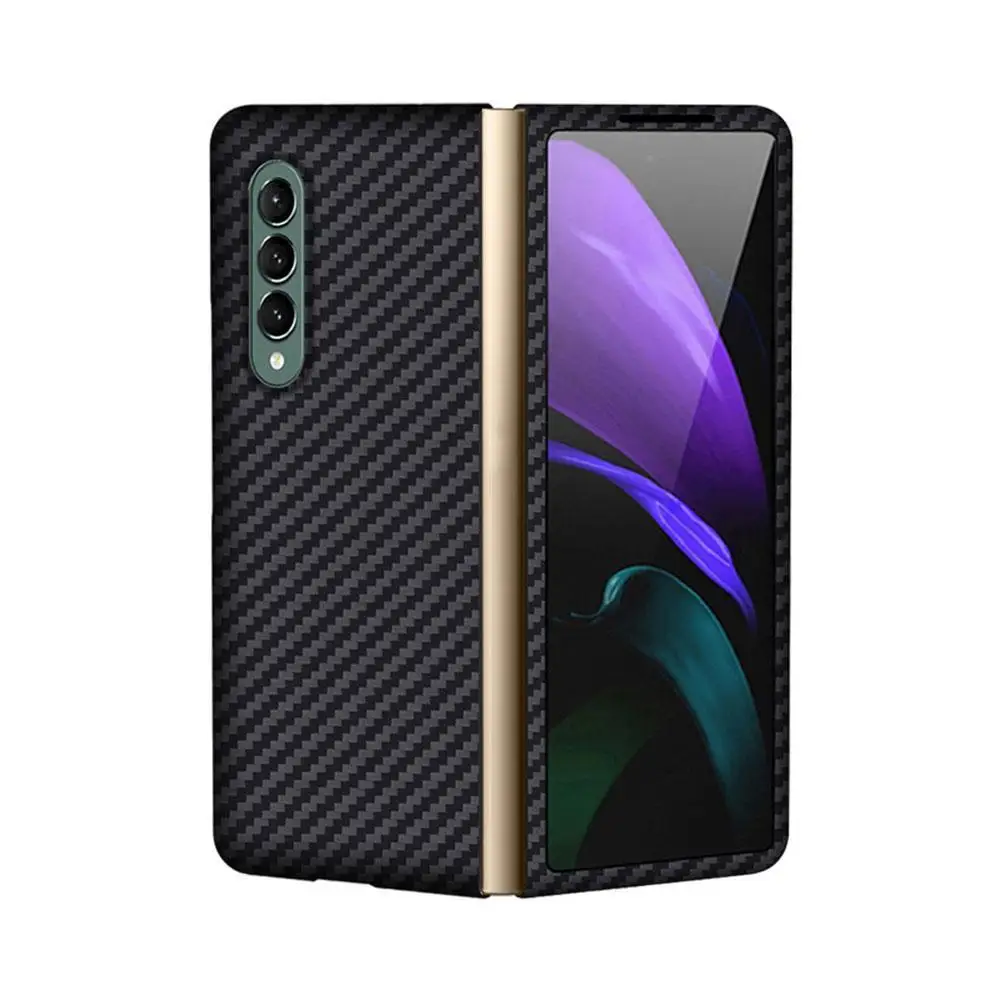 

Чехол-накладка из углеродного волокна для Samsung Zfold3