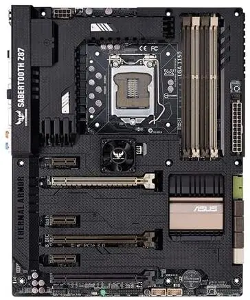Billig Für Asus Sabertooth Z87 Desktop-Motherboard Intel Z87 LGA 1150 DDR3 32GB ATX Core I7/i5/i3 Verwendet Motherboard