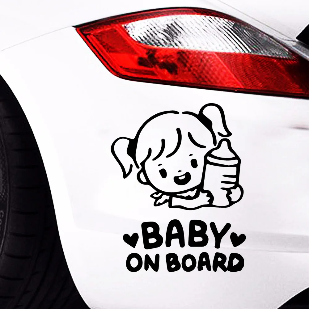 

Наклейка на борту автомобиля, детская, автомобильная наклейка, Стайлинг автомобиля, аксессуары для украшения кузова автомобиля и окна, водо...