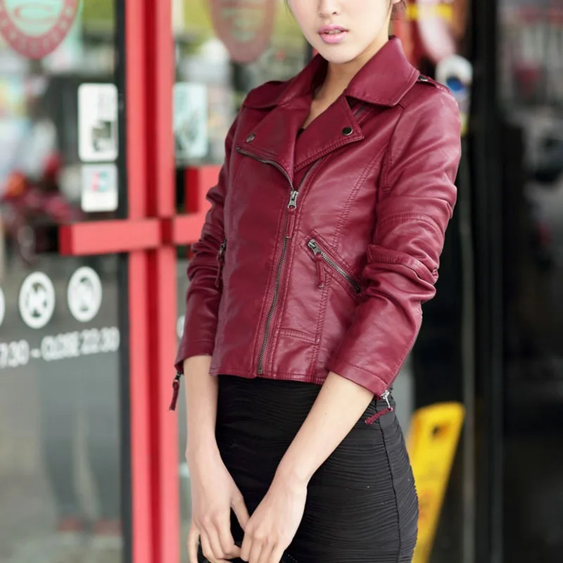 Женское модное весенне-осеннее женское кожаное пальто 2022 Новинка с длинным