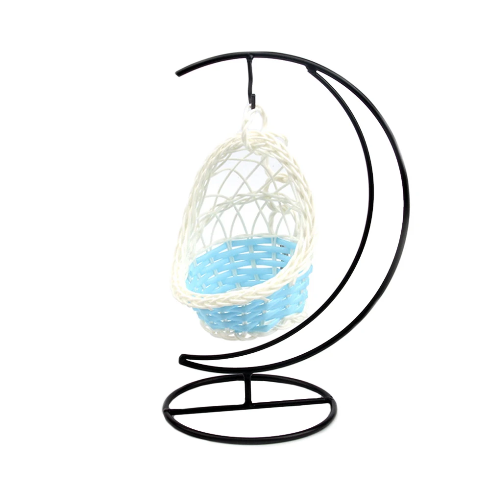 Swing Nest Cages Hanging Bed Hamster Hammock Iron Garden Decorative Parrot Basket Small Pet Cradle Weaving | Дом и сад