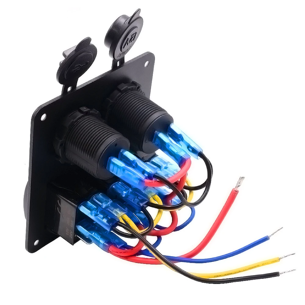 Автомобильный Стайлинг 3 клавишный водонепроницаемый переключатель 12 В