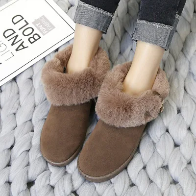 Новинка 2019 австралийские женские зимние ботинки Ботинки Ботильоны теплые | Обувь