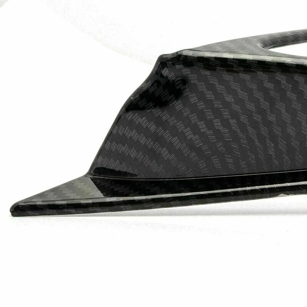 

Door Cover Trim A-Pillar Cover Trim ABS Carbon Fiber Brand new Durable