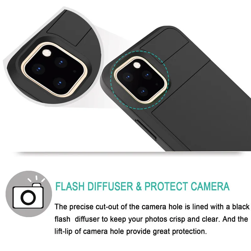 Противоударный чехол для iphone 11 Pro Max Hybrid Slide Armor Cover для iphone 6 6s 7 8 plus X XS XR Слоты Кошелек держатель для карт Coque