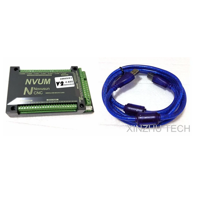 USB-карта MACH3 NVEM 3 контроллер 3/4/5/6 осевой ЧПУ движения 250 кГц коммутационная плата