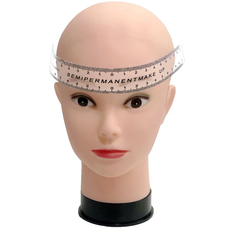 4 вида Мерная линейка микроблейдинг Полуперманентная для бровей тату