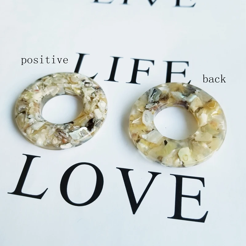 Япония и Южная Корея ручной работы прозрачная смола золото искусство мозаика