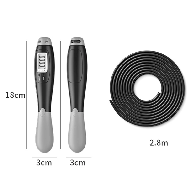 

1 Pcs Jump Rope Speed Jumping Rope With Electric Counter MMA Boxing Skipping Workout Fitness Exercise Training Adjustable Length