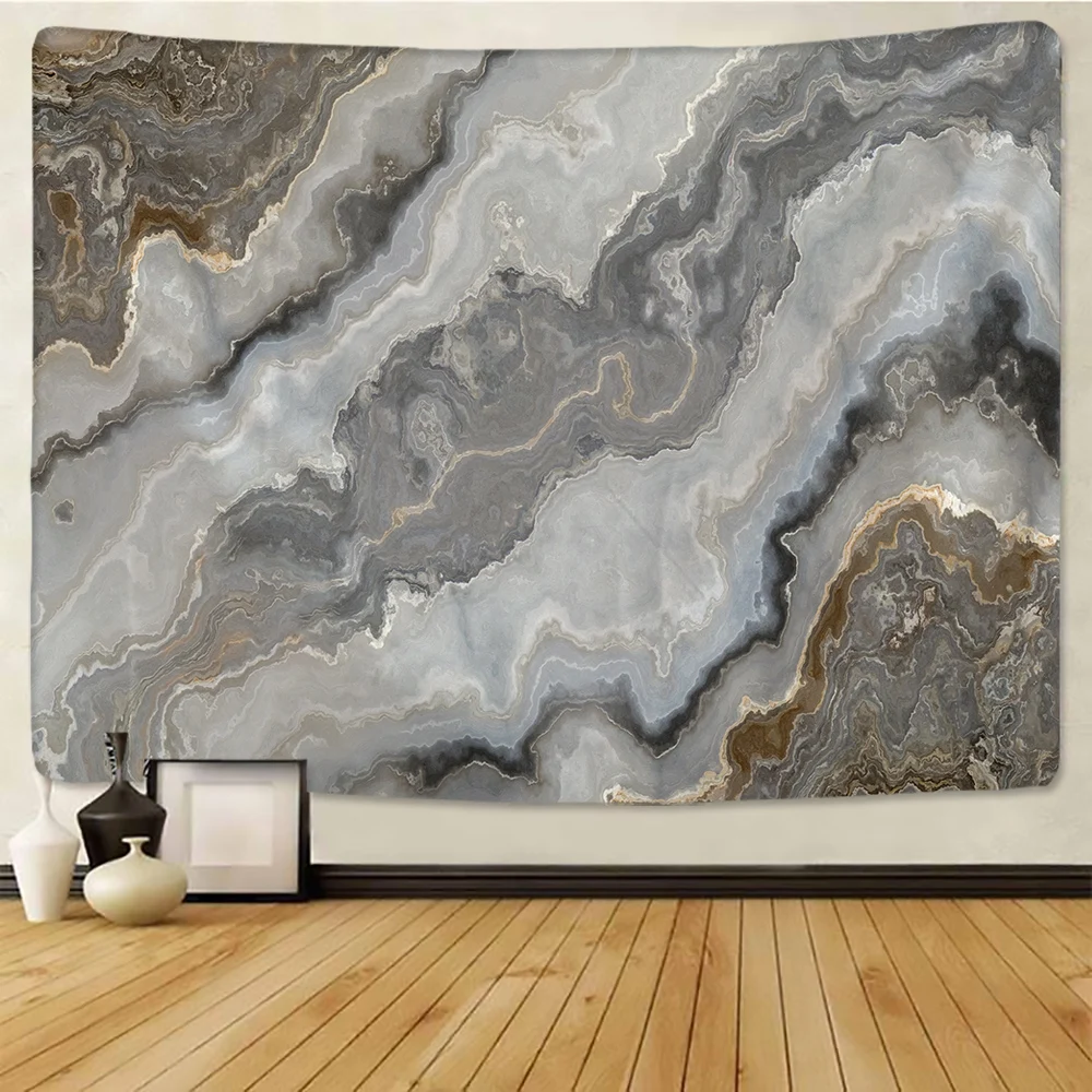 Психоделический мраморный фон золотая фольга красочный художественный домашний