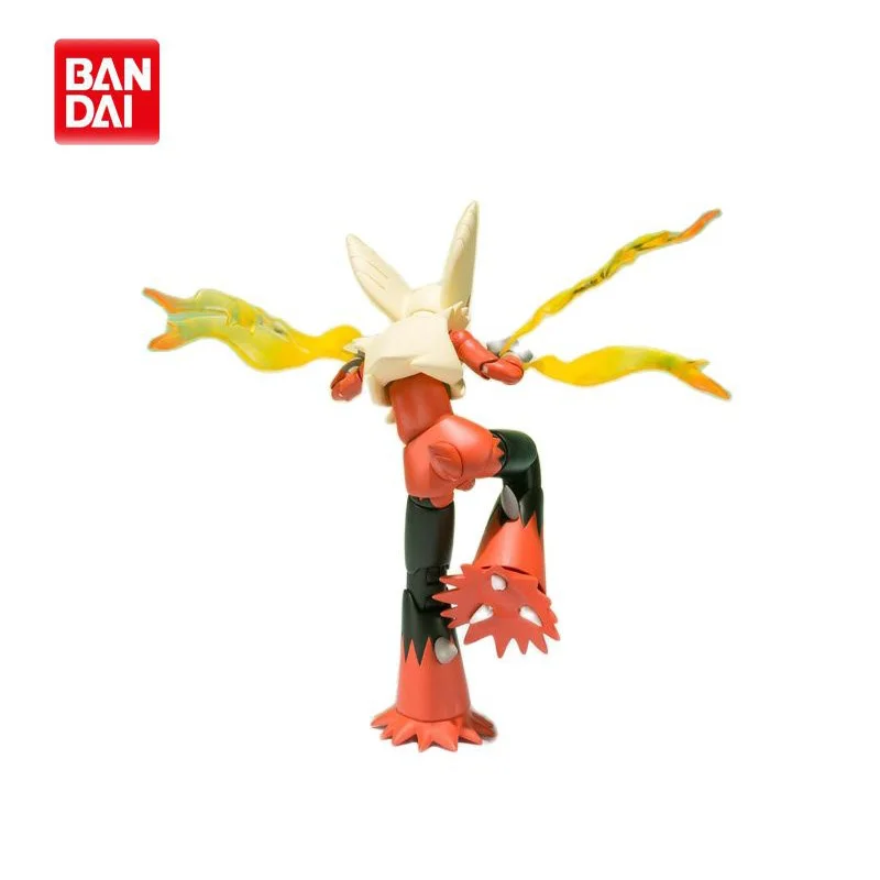 

15cm BANDAI Pokemon Original Mega Blaziken Blaziken Pokemon Figures Model Cartoon Action Anime Toys Gifts for Children