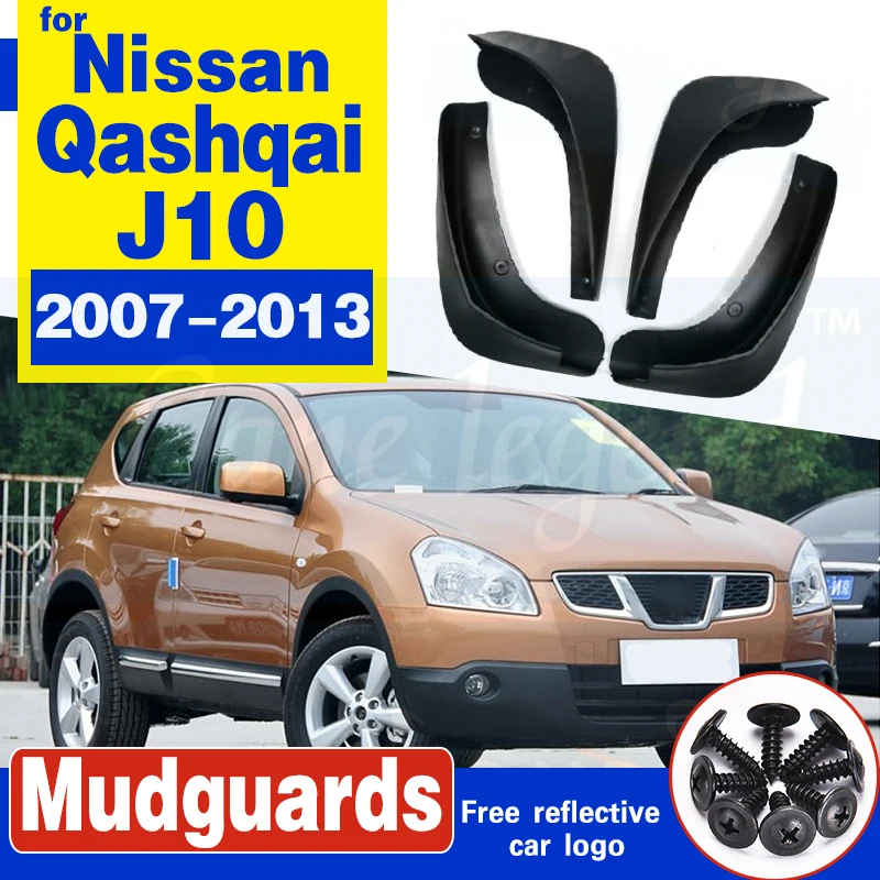 Автомобильные Брызговики для Nissan Qashqai / + 2 Dualis 2007 2013 J10 крыло брызговиков 2008 2009 2010