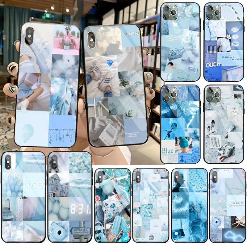 Чехол для телефона из закаленного стекла iPhone 11 Pro XR XS MAX 8X7 6S 6 Plus SE 2020|Бамперы| |