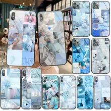 Чехол для телефона из закаленного стекла iPhone 11 Pro XR XS MAX 8X7 6S 6 Plus SE