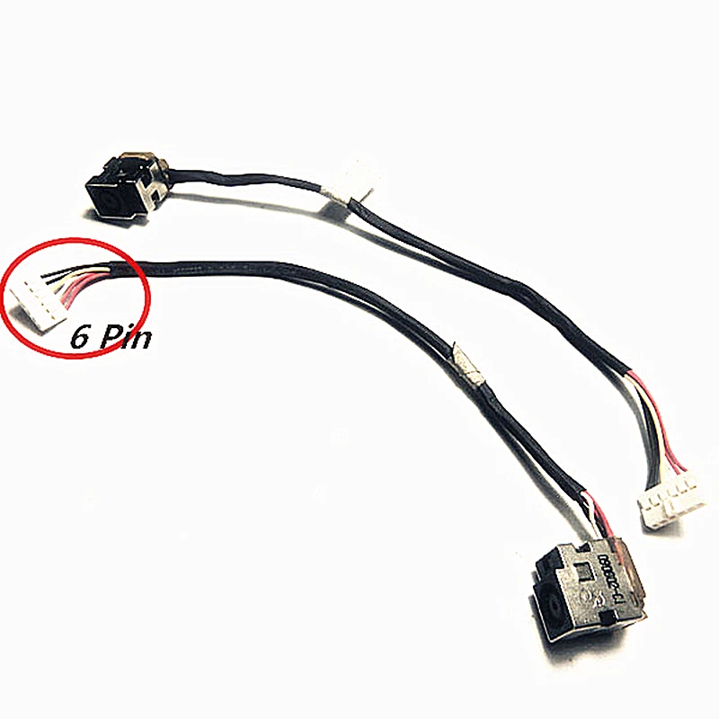 

Laptop DC Jack Power Cable For HP Pavilion DV5 DV5-1000 DV5-1100 DV5-1200 DC Charging Connector Port Socket