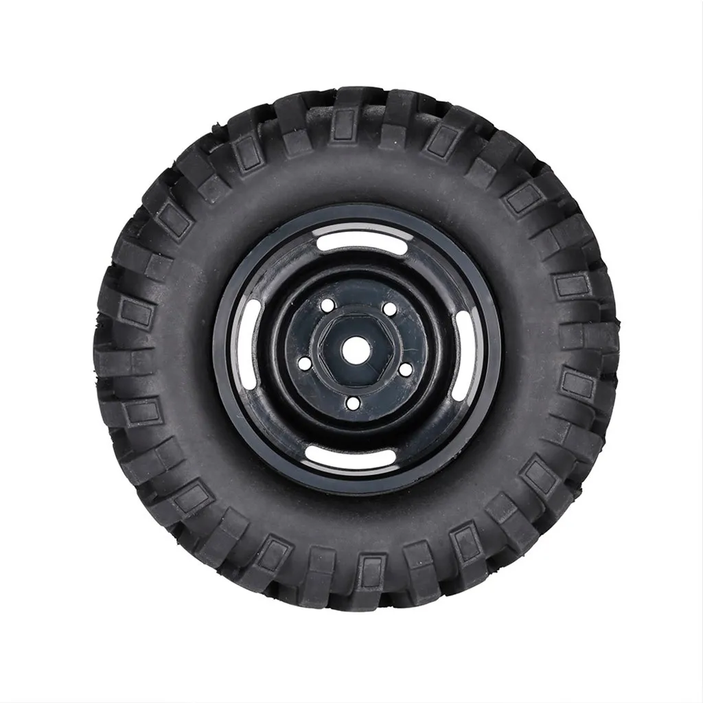 

COMPUDA 4pcs 1.9 Inch 96mm Crawler Car Wheel Rim and Tire for 1/10 Axial SCX10 D9 RC Car