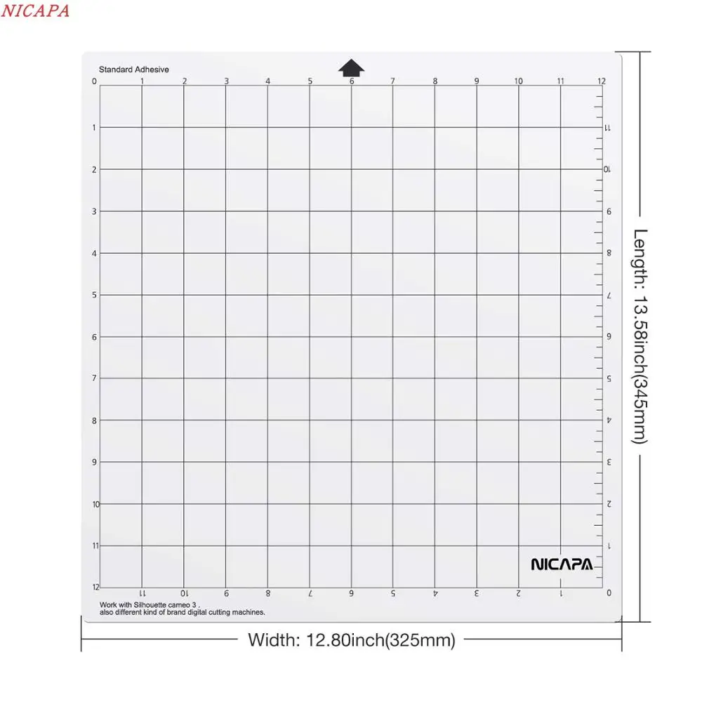 NICAPA стандартный коврик для захвата 12 &quotx 12&quot|Матрицы высечки| |