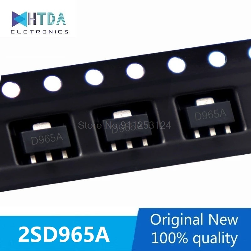 40 шт./лот 2SD965A D965A 2SD965 D965 Силовые транзисторы NPN SOT89 в наличии | Электронные