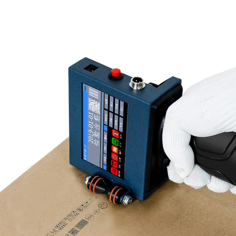 

Smart Handheld Inkjet Printer 600dpi To Print Production Date Packaging Coder Number Digital Barcode QR Code Coding Machine