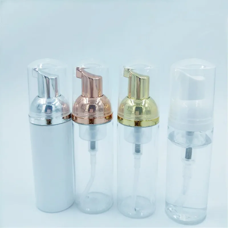

300 x 30ml/50ml/80ml Foaming Pump Bottle Plastic Empty Travel Soap Dispenser Pump Lotion bottle With Gold/Silver Foaming Pump