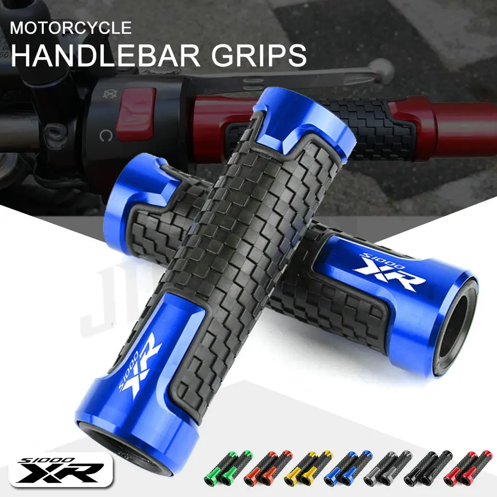 

Универсальные мотоциклетные ручки с логотипом, 7/8 дюйма, 22 мм, заглушка руля для BMW S1000XR 2015-2019/S 1000 XR Sport SE