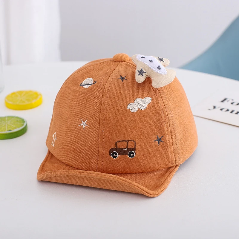 

1-6 Years Summer Baby Hat Kids Cotton Sun Hat Children Girls Boys T Hat Cute Cartoon Hats