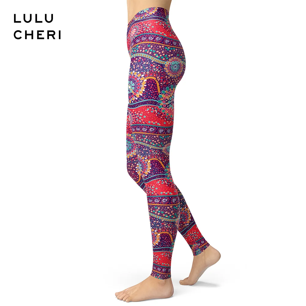 Леггинсы Aztec Indie женские в этническом стиле модные облегающие эластичные