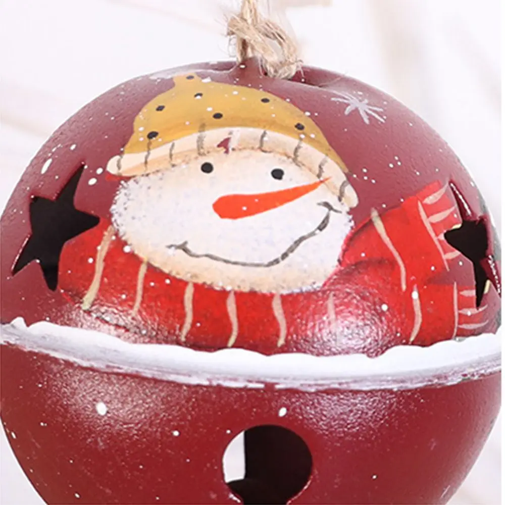 Новое Рождественское украшение подвеска в виде Санта-Клауса женская колокольчик