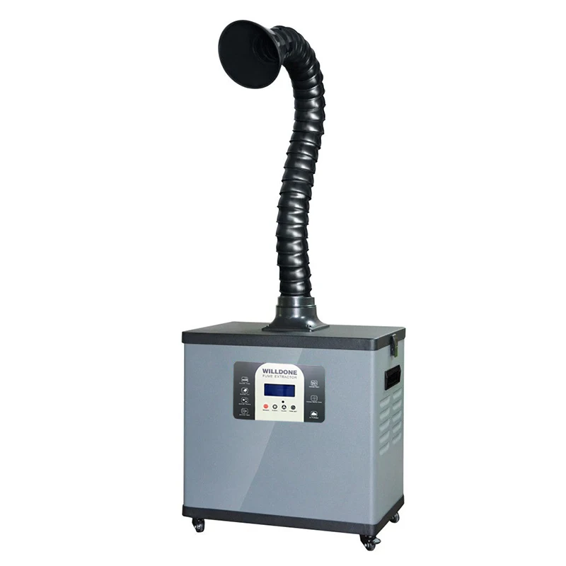 

Factory price portable dust and fume extractor for repair workshop, smoke collector for beauty salon