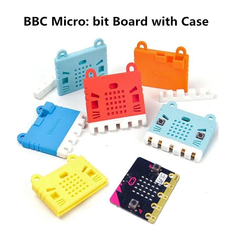 BBC Micro: bit программируемая плата DIY Makecode модуль с Kittenbot Microbit Защитный чехол