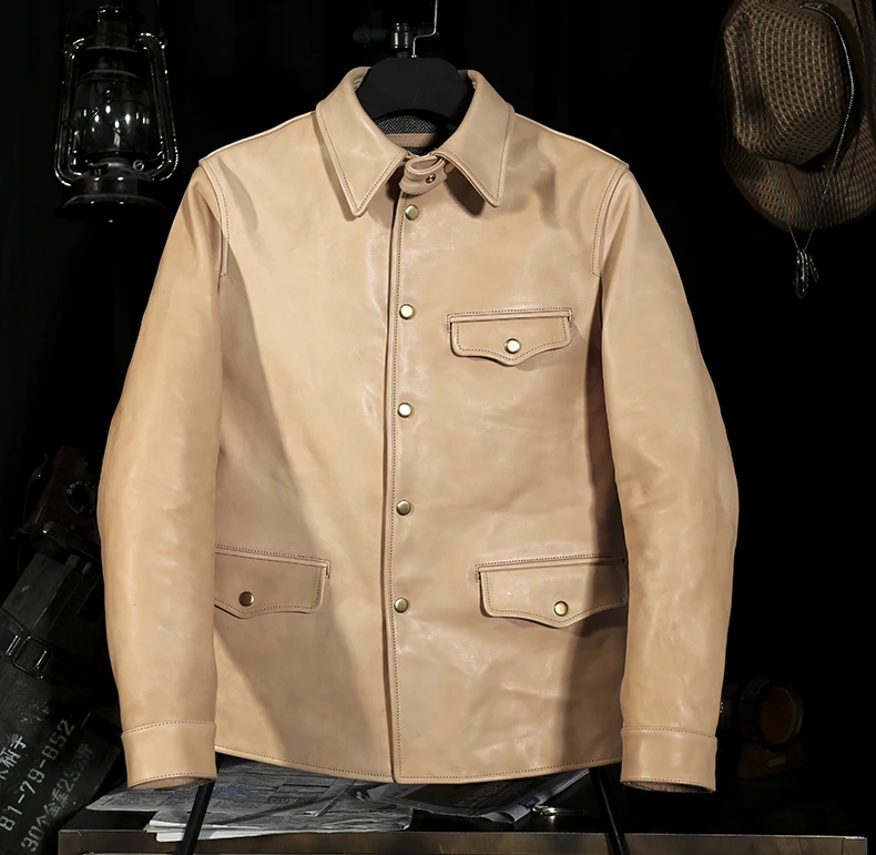 

YR! Бесплатная доставка. Основной цвет. Мужская куртка из натуральной конской шкуры. Индивидуальное пальто из натуральной кожи. Повседневная...