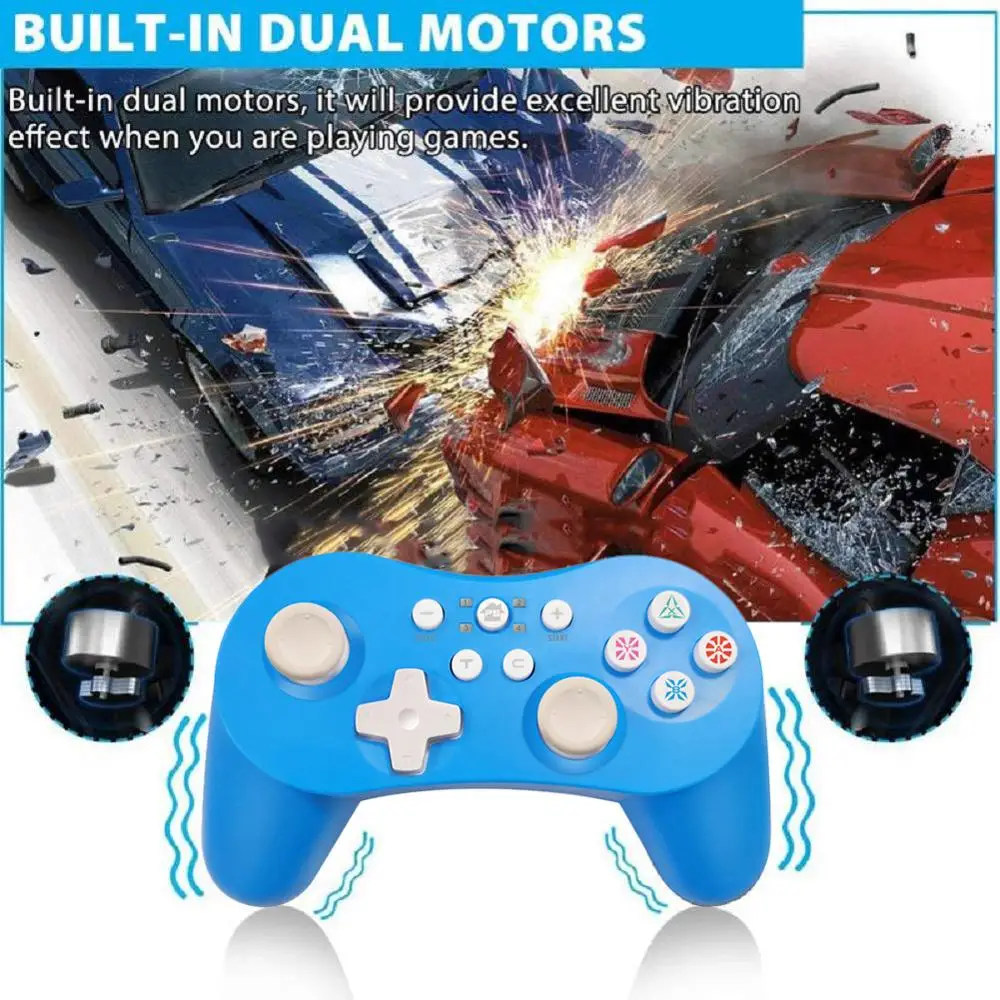 Лучшие продажи 2019 продуктов 5 в 1 Bluetooth беспроводной контроллер геймпад для N-Switch/PS3